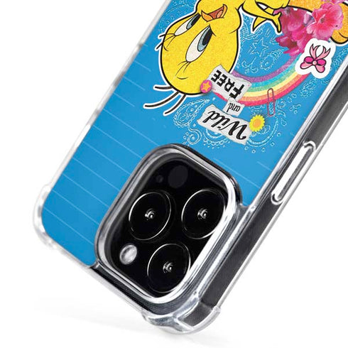 Looney Tunes Tweety Bird Wild and Free iPhone 16 Pro MagSafe Case