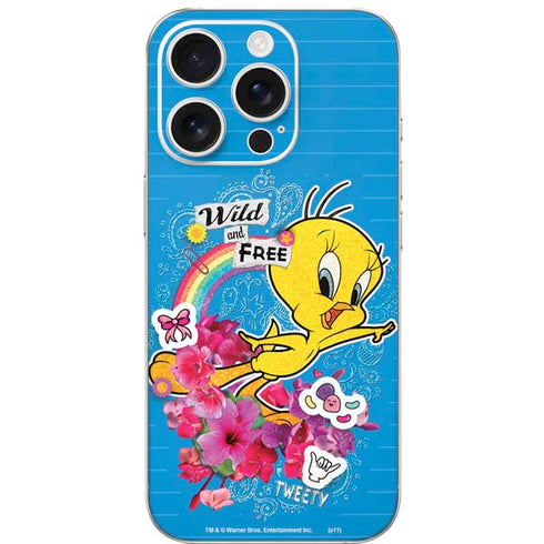 Looney Tunes Tweety Bird Wild and Free iPhone 16 Pro Skin