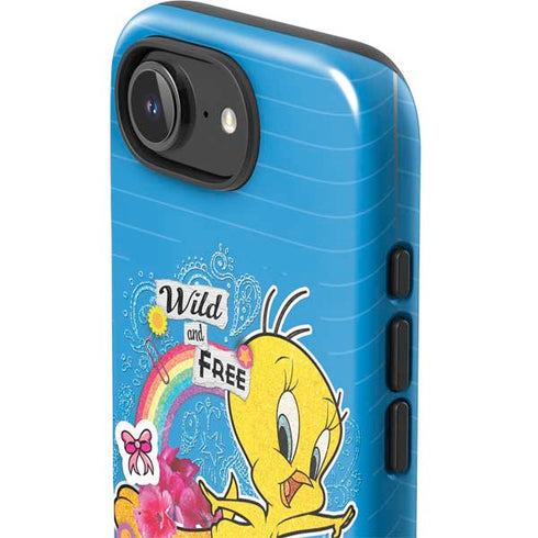 Looney Tunes Tweety Bird Wild and Free iPhone 16e Impact Case