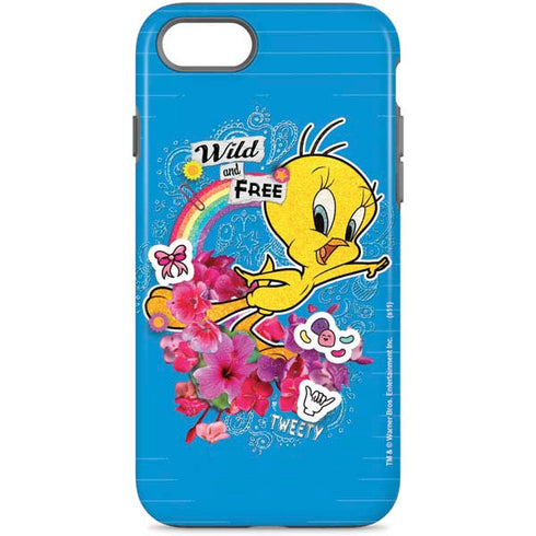 Looney Tunes Tweety Bird Wild and Free iPhone Cases