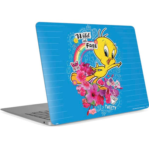 Looney Tunes Tweety Bird Wild and Free Apple MacBook Air Skin