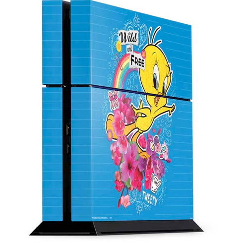 Looney Tunes Tweety Bird Wild and Free PlayStation PS4 Skins