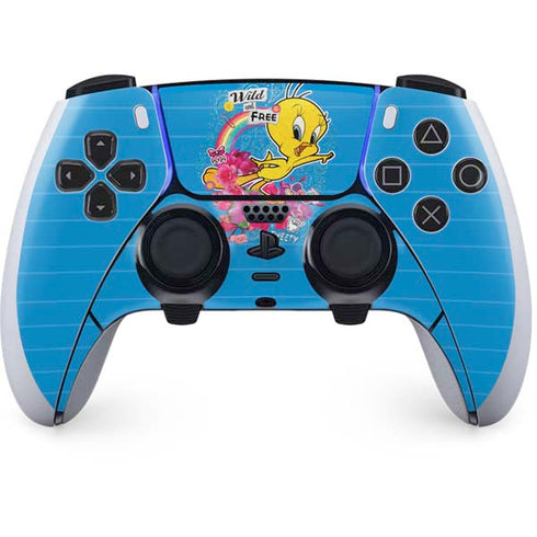 Looney Tunes Tweety Bird Wild and Free PlayStation PS5 Skins