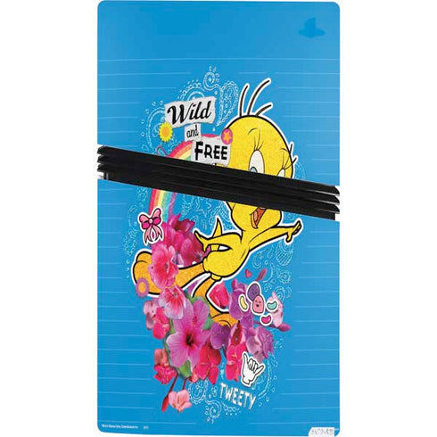 Looney Tunes Tweety Bird Wild and Free PS5 Pro Console Skin