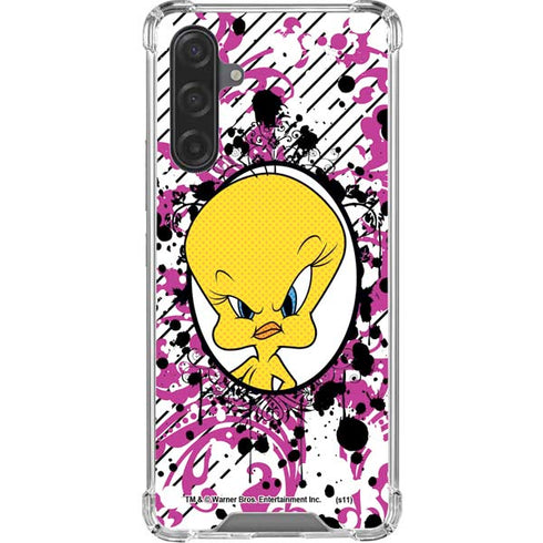 Looney Tunes Tweety Bird with Attitude Galaxy A17 Clear Case
