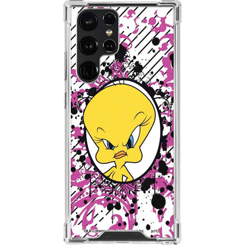 Looney Tunes Tweety Bird with Attitude Galaxy S23 Ultra Clear Case