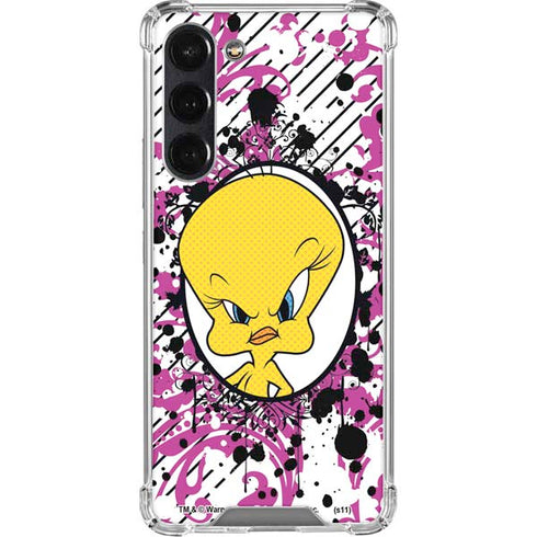 Looney Tunes Tweety Bird with Attitude Galaxy S24 FE Clear Case
