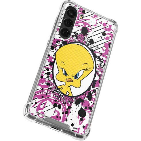 Looney Tunes Tweety Bird with Attitude Galaxy S24 FE Clear Case