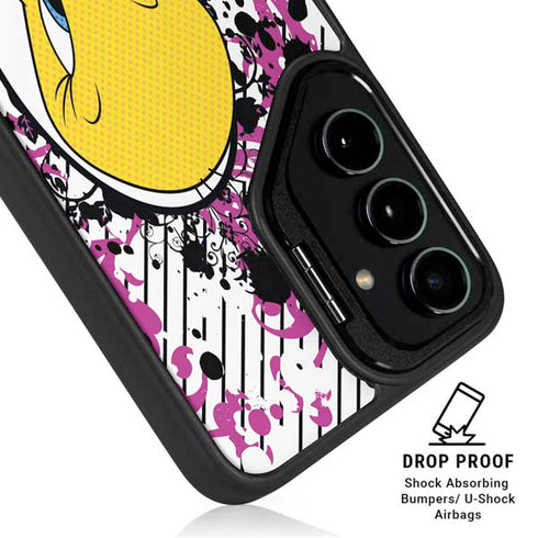 Looney Tunes Tweety Bird with Attitude Galaxy S25 Kickstand Case