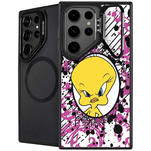 Looney Tunes Tweety Bird with Attitude Galaxy S25 Ultra Kickstand Case