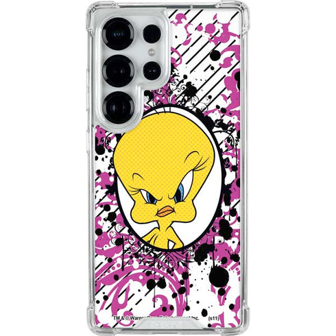 Looney Tunes Tweety Bird with Attitude Galaxy S26 Ultra Clear Case