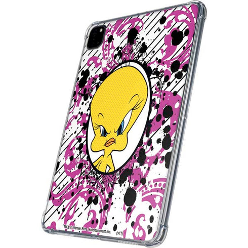 Looney Tunes Tweety Bird with Attitude iPad Pro 11in (2024) Clear Case