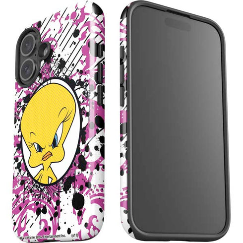 Looney Tunes Tweety Bird with Attitude iPhone 16 Impact Case