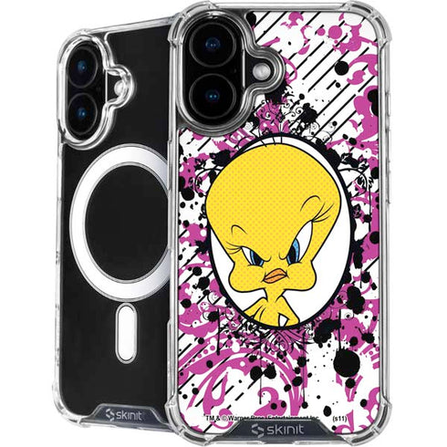 Looney Tunes Tweety Bird with Attitude iPhone 16 MagSafe Case