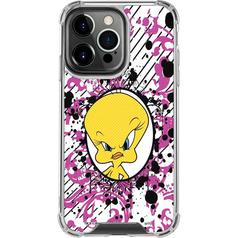 Looney Tunes Tweety Bird with Attitude iPhone 16 Pro Clear Case