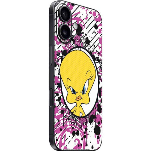 Looney Tunes Tweety Bird with Attitude iPhone 16 Skin
