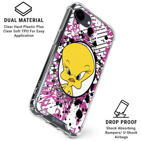 Looney Tunes Tweety Bird with Attitude iPhone 16e Clear Case
