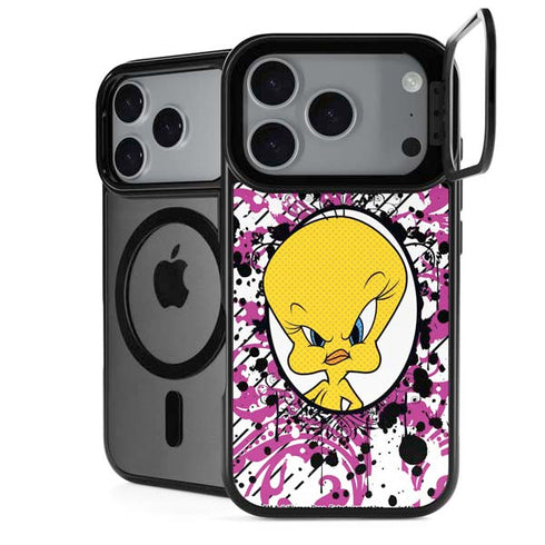 Looney Tunes Tweety Bird with Attitude iPhone 18 Pro Kickstand Case