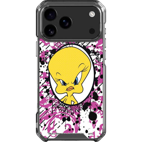Looney Tunes Tweety Bird with Attitude iPhone 18 Pro Max Clear Case