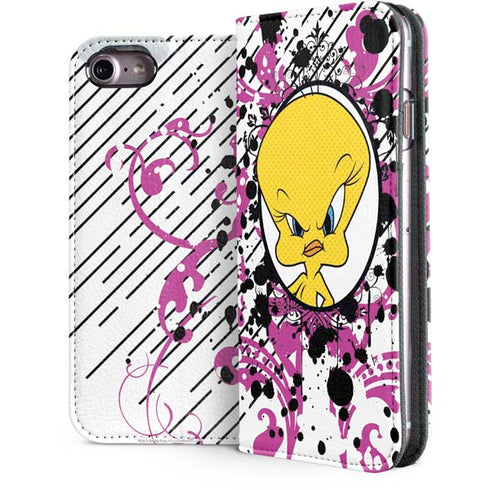 Looney Tunes Tweety Bird with Attitude iPhone 7 Folio Case