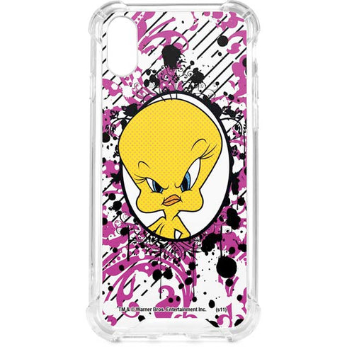 Looney Tunes Tweety Bird with Attitude iPhone XS Clear Case