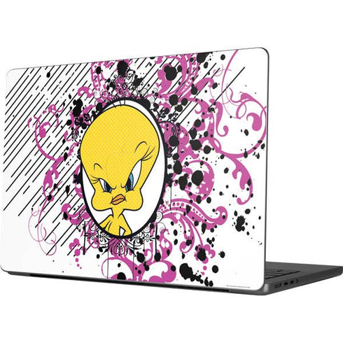 Looney Tunes Tweety Bird with Attitude Apple MacBook Pro 14-inch Skin