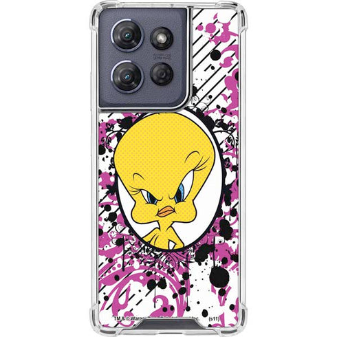 Looney Tunes Tweety Bird with Attitude Moto G 5G (2025) Clear Case