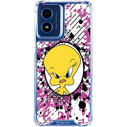 Looney Tunes Tweety Bird with Attitude Moto G 5G (2024) Clear Case