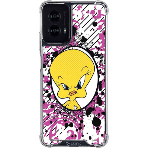 Looney Tunes Tweety Bird with Attitude Moto G Power 5G (2024) Clear Case