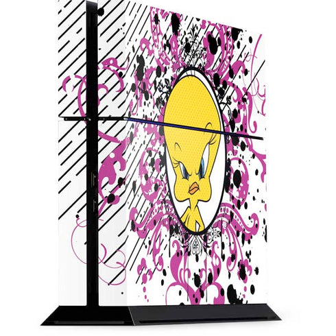 Looney Tunes Tweety Bird with Attitude PlayStation PS4 Skins