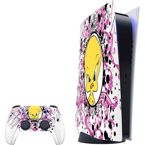Looney Tunes Tweety Bird with Attitude PlayStation PS5 Skins