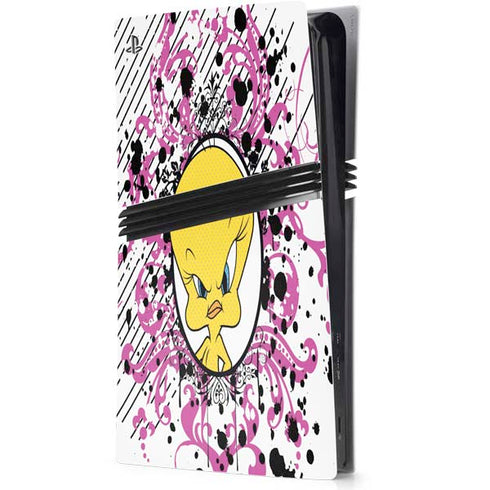 Looney Tunes Tweety Bird with Attitude PlayStation PS5 Skins