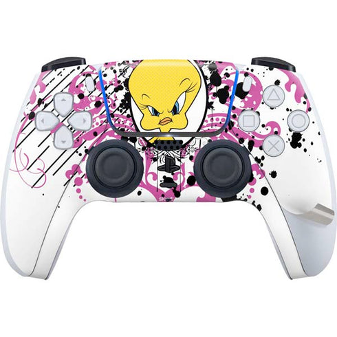 Looney Tunes Tweety Bird with Attitude PS5 Pro Disk Bundle Skin