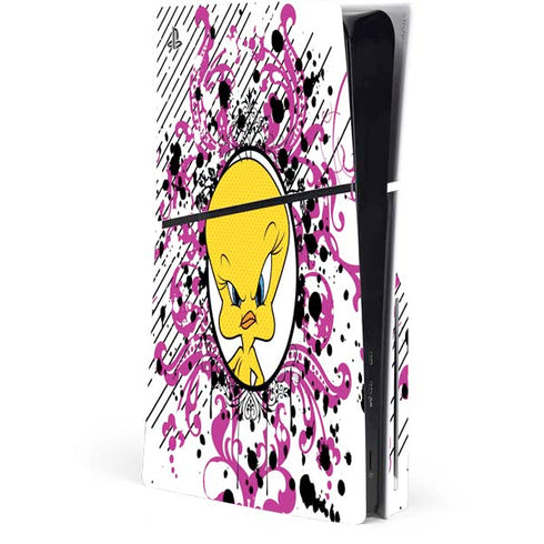 Looney Tunes Tweety Bird with Attitude PlayStation PS5 Skins
