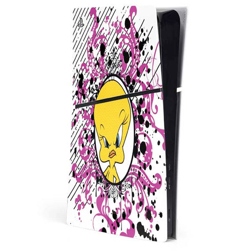Looney Tunes Tweety Bird with Attitude PlayStation PS5 Skins