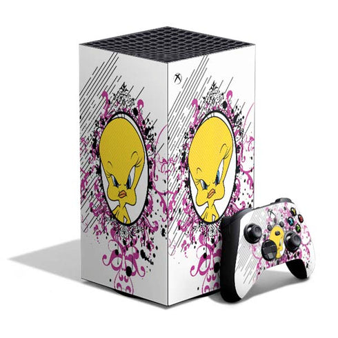 Looney Tunes Tweety Bird with Attitude XBox Series X Digital Edition Bundle Skin