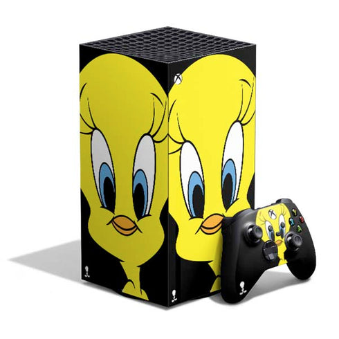 Looney Tunes Tweety Bird XBox Series X Digital Edition Bundle Skin