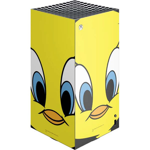 Looney Tunes Tweety Bird XBox Series X Digital Edition Console Skin