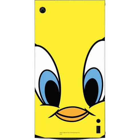 Looney Tunes Tweety Bird XBox Series X Digital Edition Console Skin