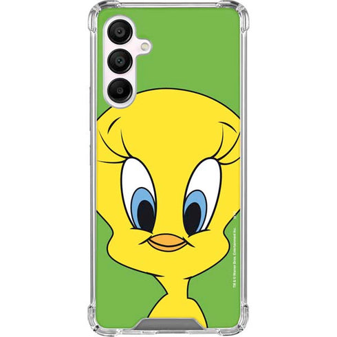 Looney Tunes Tweety Bird Zoomed In Galaxy A16 5G Clear Case