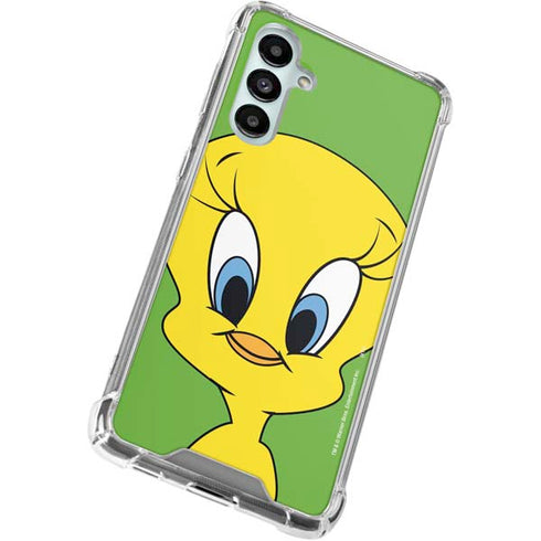 Looney Tunes Tweety Bird Zoomed In Galaxy A16 5G Clear Case