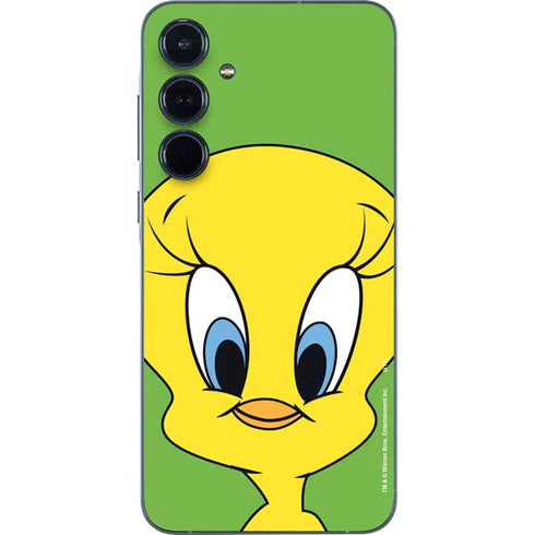 Looney Tunes Tweety Bird Zoomed In Galaxy A55 5G Skin