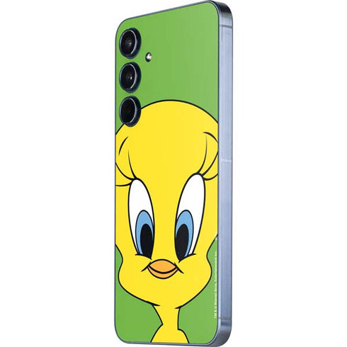 Looney Tunes Tweety Bird Zoomed In Galaxy A55 5G Skin