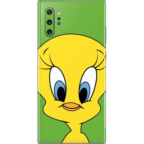 Looney Tunes Tweety Bird Zoomed In Galaxy Note 10 Plus Skin