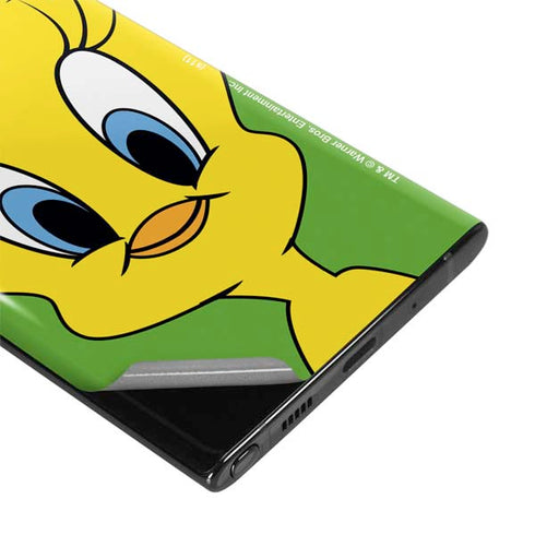 Looney Tunes Tweety Bird Zoomed In Galaxy Note 10 Plus Skin