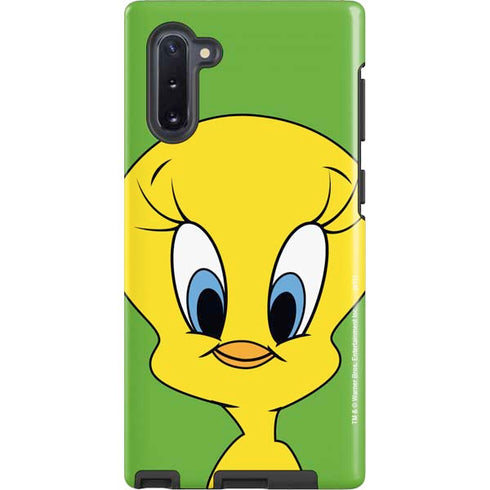 Looney Tunes Tweety Bird Zoomed In Galaxy Cases