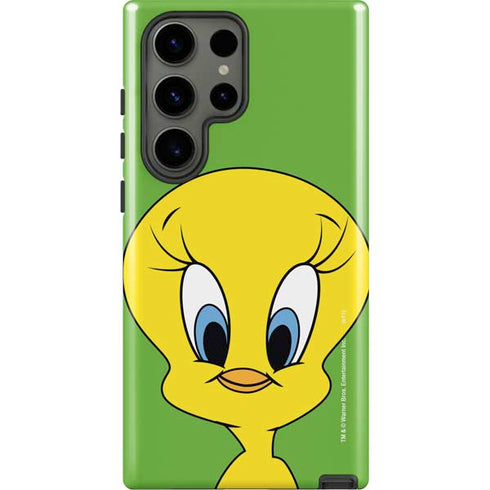Looney Tunes Tweety Bird Zoomed In Galaxy S23 Ultra Pro Case