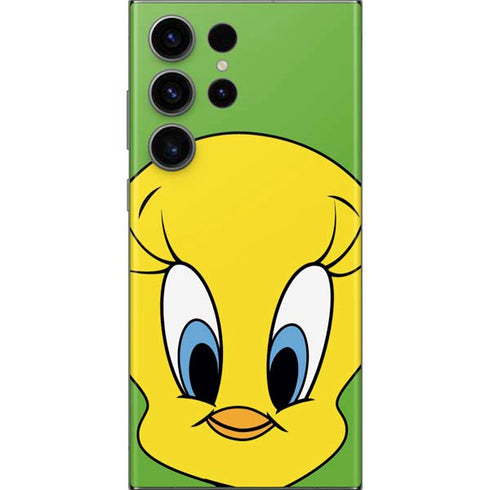 Looney Tunes Tweety Bird Zoomed In Galaxy Skins