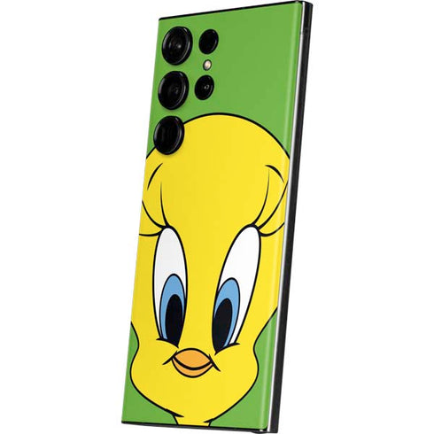 Looney Tunes Tweety Bird Zoomed In Galaxy Skins