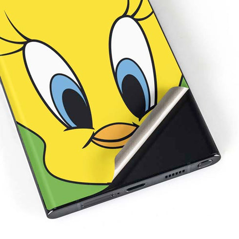 Looney Tunes Tweety Bird Zoomed In Galaxy Skins
